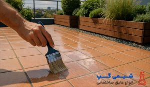 چسب لاستیکی بی رنگ