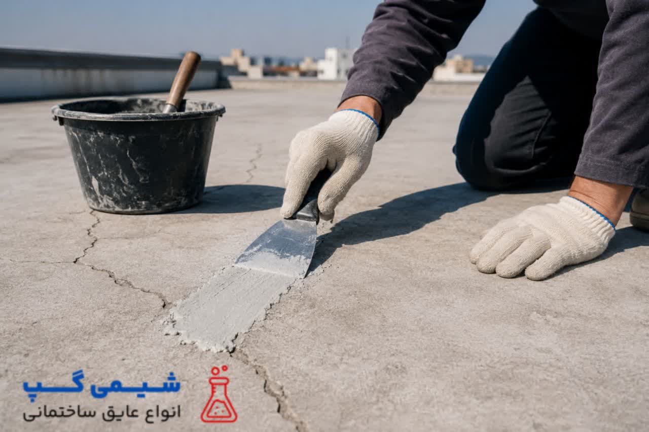 رفع ترک دیوار سیمانی